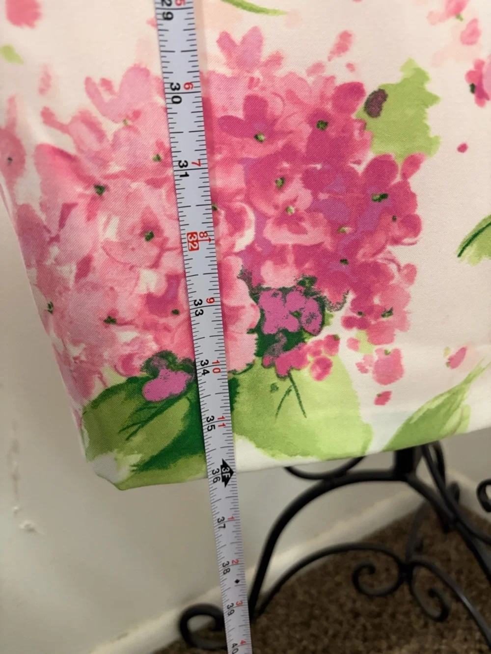 Alyx Pink & Green Floral Midi Dress - Picture 6 of 7